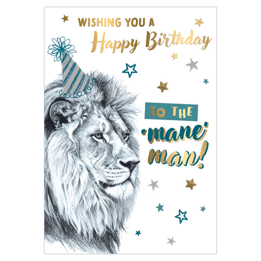 6pk Cards C90 Birthday Open - Tiger Feet Ireland