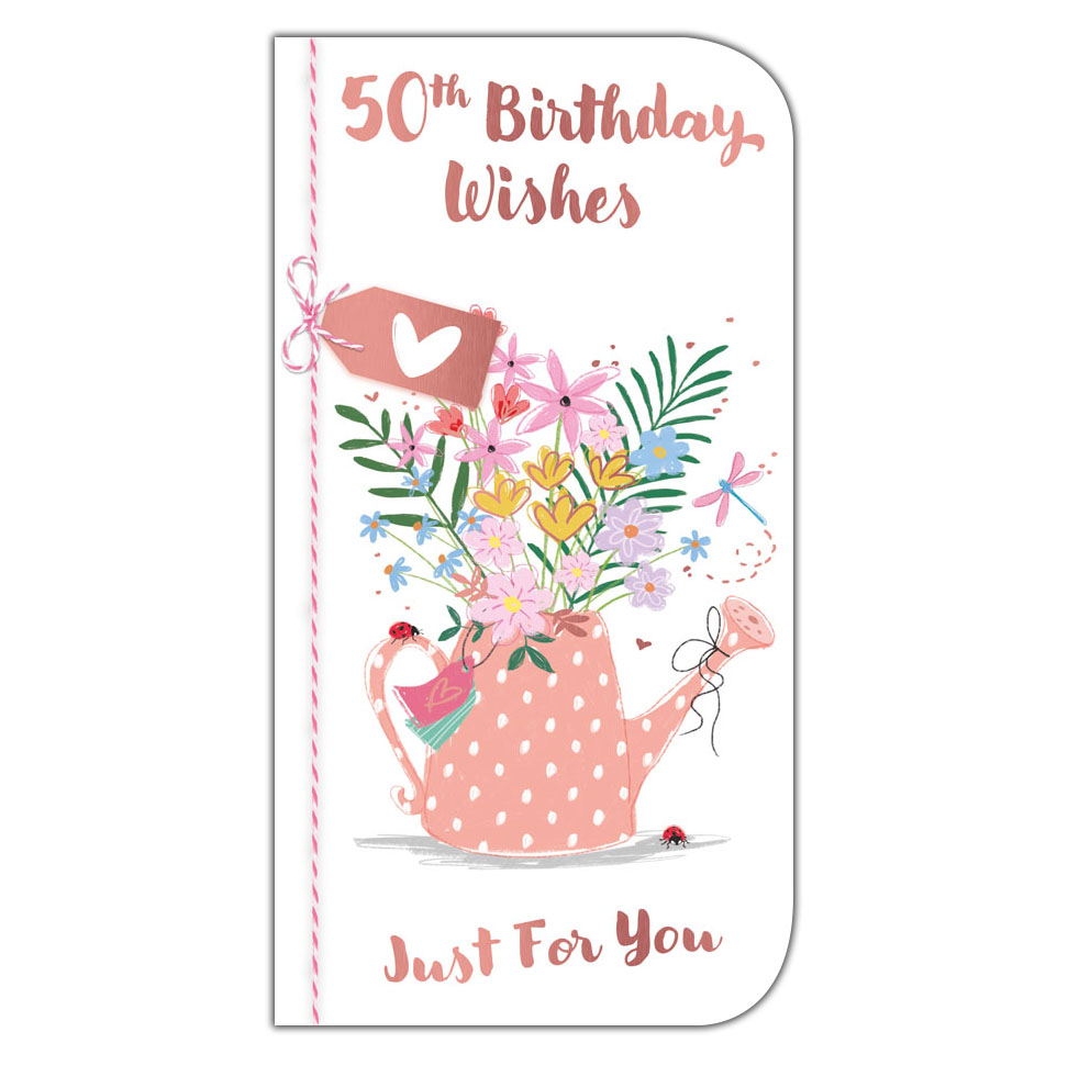 6pk Cards C55 Birthday Age 50 - Tiger Feet Ireland