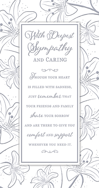 6pk Cards C55 Sympathy Open - Tiger Feet Ireland