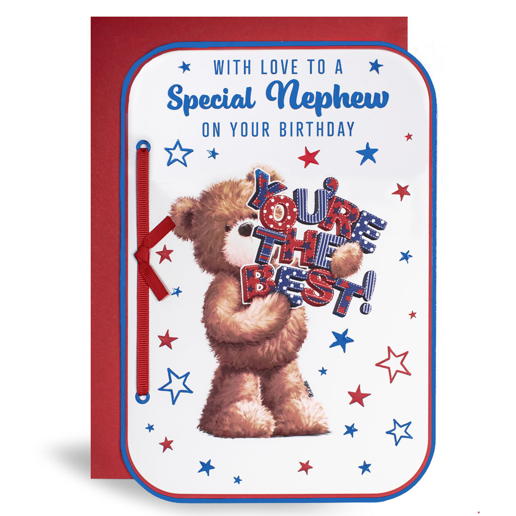 6pk Cards C90 Birthday Nephew - Tiger Feet Ireland