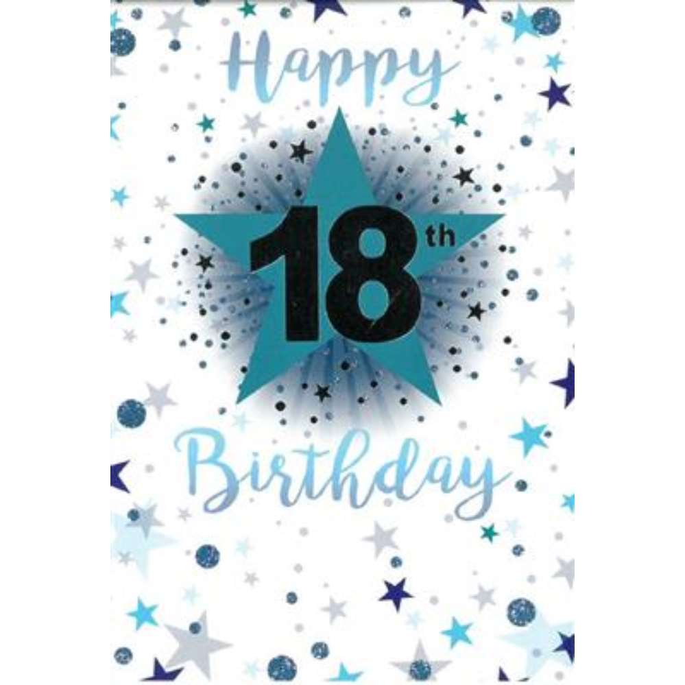 6pk Cards C50 Birthday Age 18 - Tiger Feet Ireland