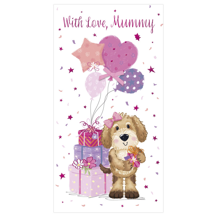6pk Cards C55 Birthday Mummy - Tiger Feet Ireland