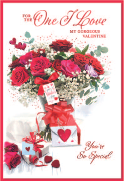 Simon Elvin 6pk C50 Valentine's Day One I Love - Tiger Feet Ireland