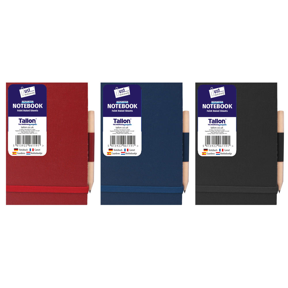 12pk Police Style Notebook Hard Back - Tiger Feet Ireland