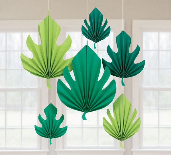 Shapes Fans Hawaiian Palm Leaf - Tiger Feet Ireland