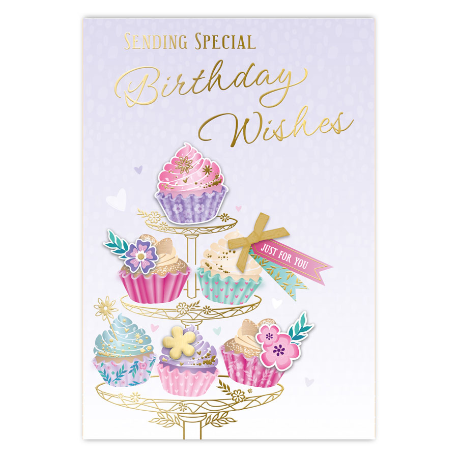 6pk Cards C50 Birthday Open - Tiger Feet Ireland