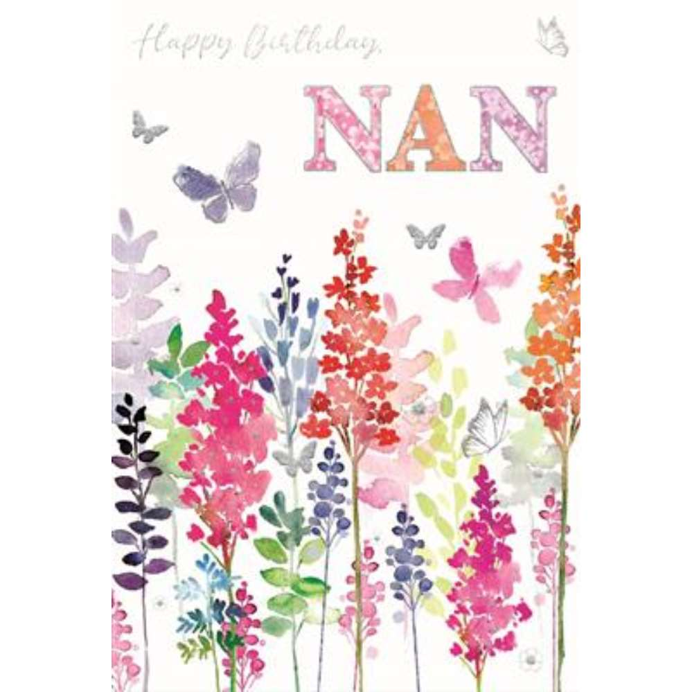 6pk Cards C50 Birthday Nan - Tiger Feet Ireland