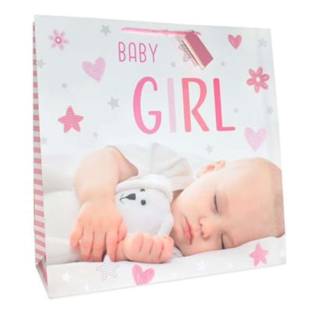 6pk Gift Bags Giant Square Baby - Tiger Feet Ireland