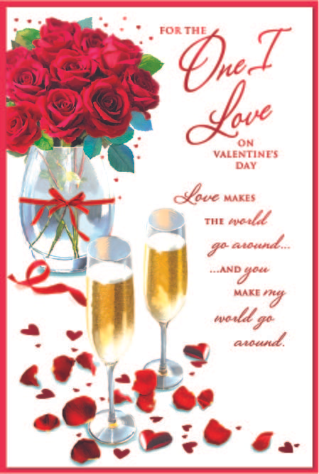 Simon Elvin 6pk C75 Valentine's Day One I Love - Tiger Feet Ireland