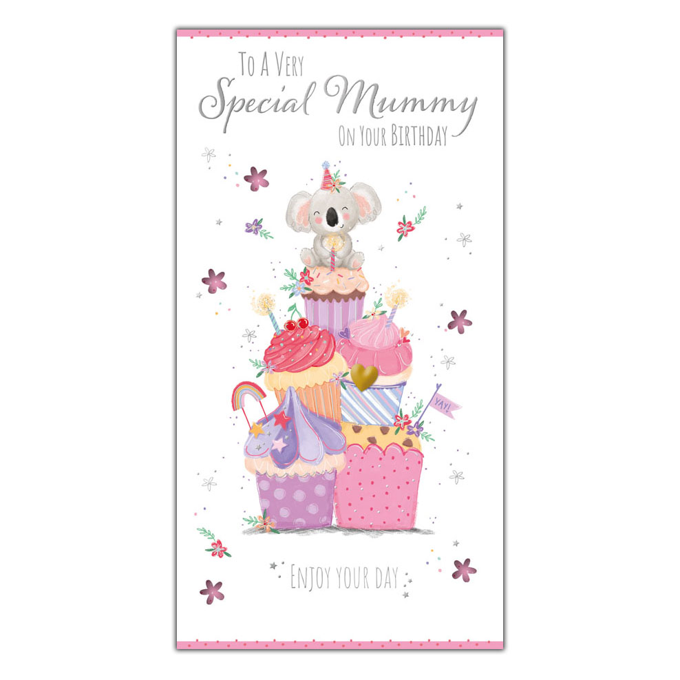 6pk Cards C55 Birthday Mummy - Tiger Feet Ireland