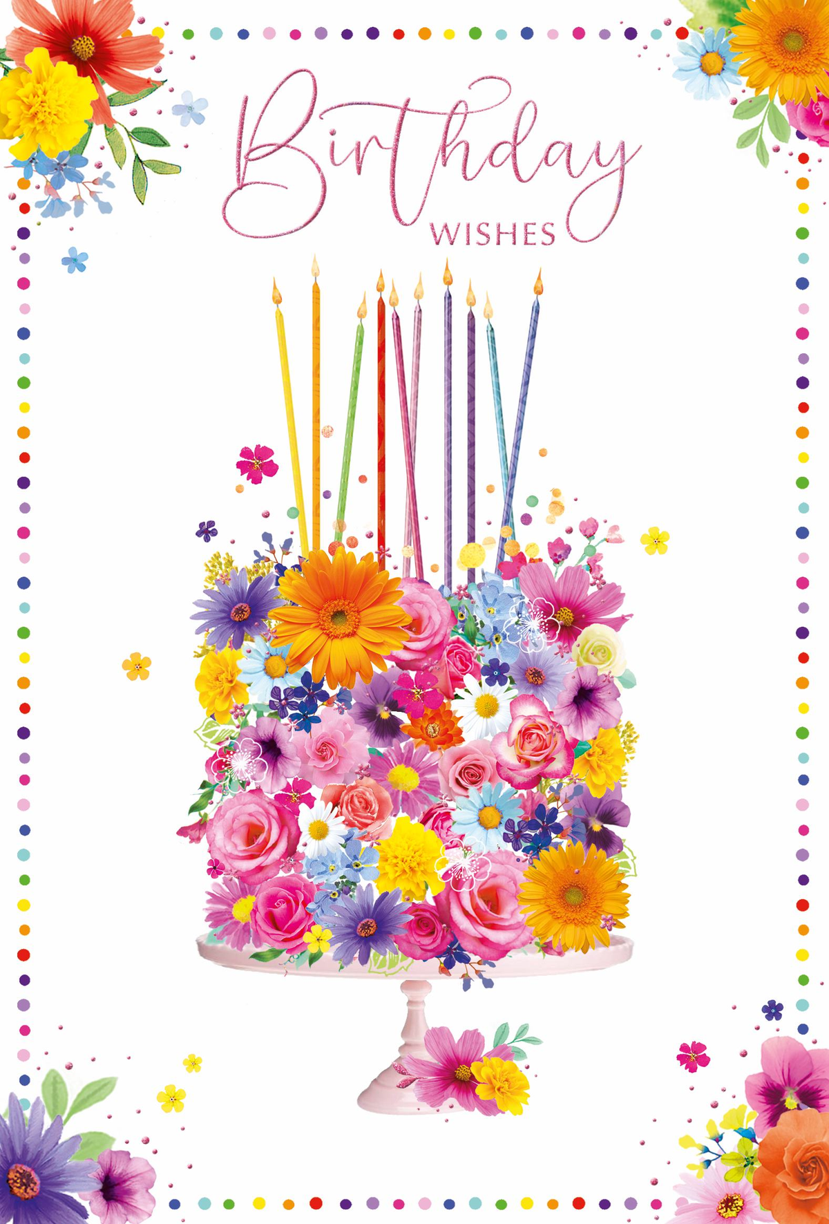 6pk Cards C50 Birthday Open - Tiger Feet Ireland