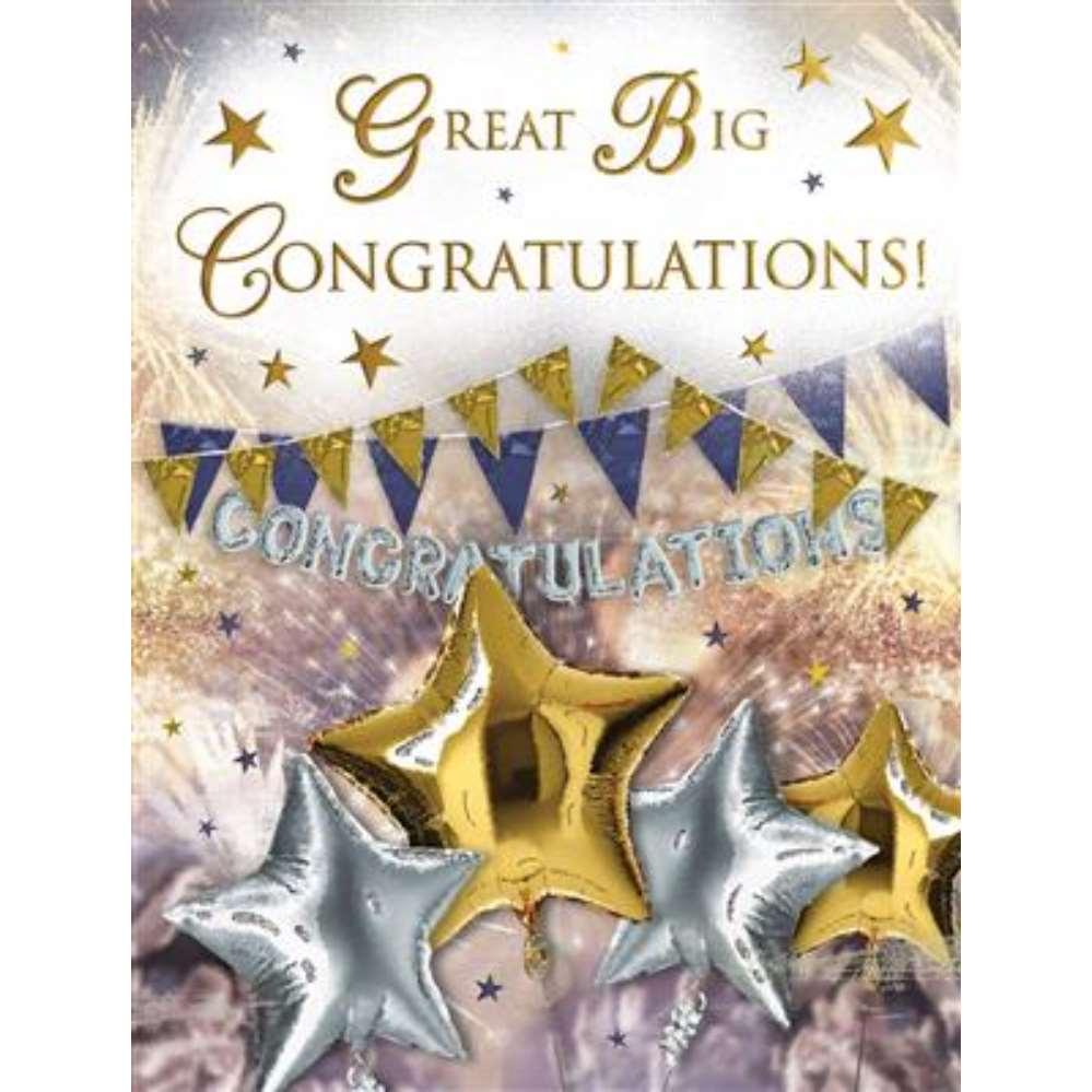 6pk Cards C50 Congratulations - Tiger Feet Ireland