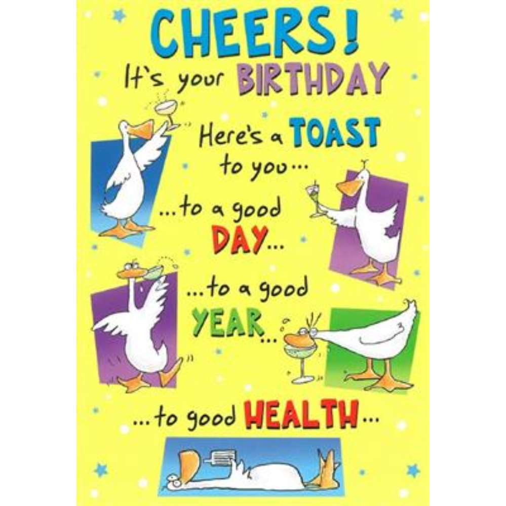 6pk Cards C50 Birthday Open - Tiger Feet Ireland