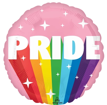 Anagram Foil Balloon Burst Of Pride 18" - Tiger Feet Ireland