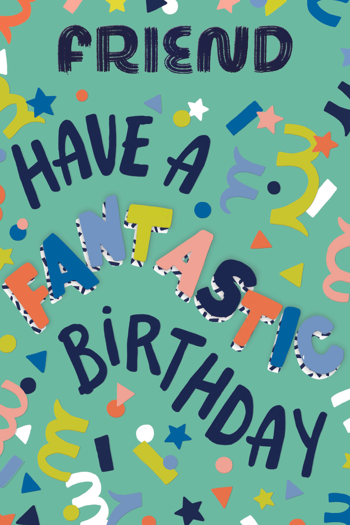 6pk Cards C75 Birthday Friend - Tiger Feet Ireland
