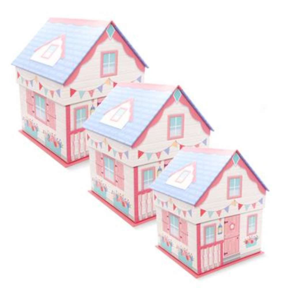 Gift Box House Set Of 3 Wendy House - Tiger Feet Ireland