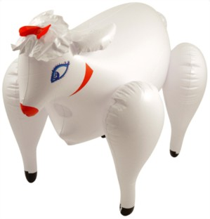Inflatable Sheep - Tiger Feet Ireland