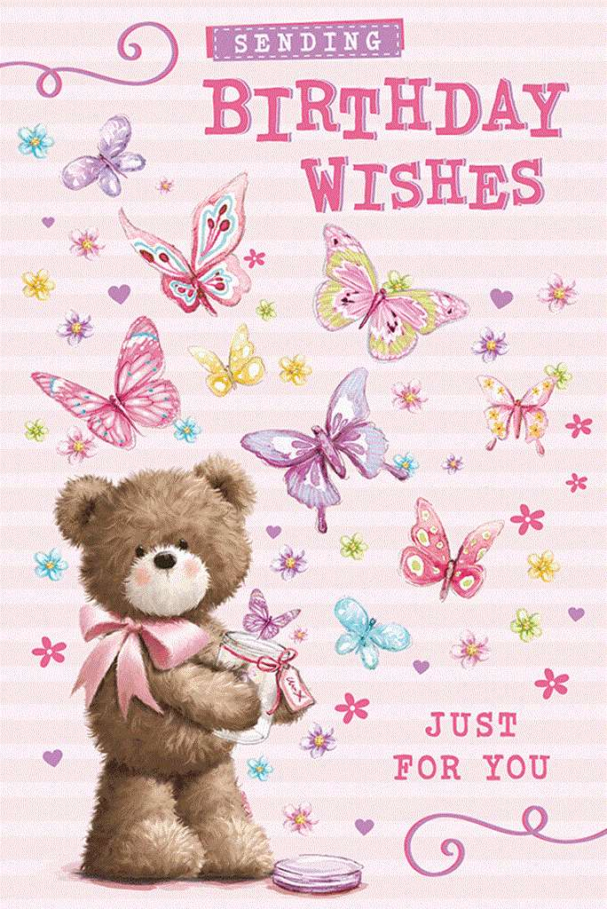 3D 6pk Cards C75 Birthday Open - Tiger Feet Ireland