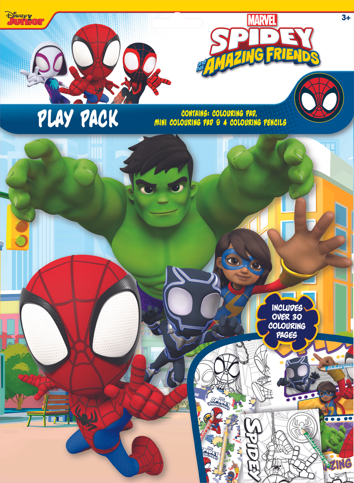 Spidey & Friends Play Pack - Tiger Feet Ireland