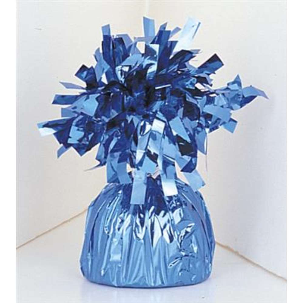 12pk Foil Balloon Weights Light Blue - Tiger Feet Ireland
