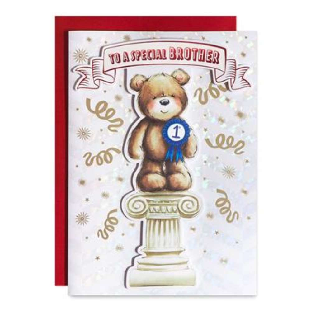 6pk Cards C90 Birthday Brother - Tiger Feet Ireland