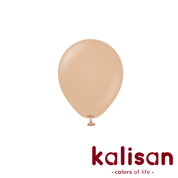 100ct Latex Balloon 5" Retro Desert Sand Kalisan - Tiger Feet Ireland