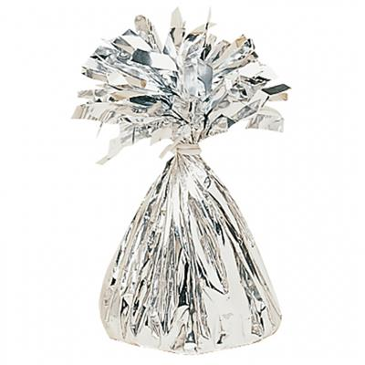 12pk Foil Balloon Weights Silver - Tiger Feet Ireland