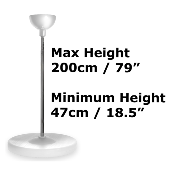 Telescopic Balloon Base Pro. 10in Base - Tiger Feet Ireland