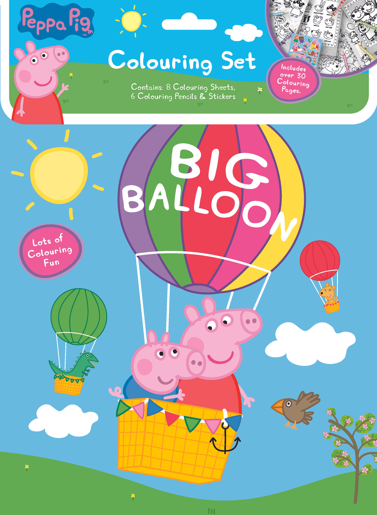 Peppa Pig Colouring Set - Tiger Feet Ireland