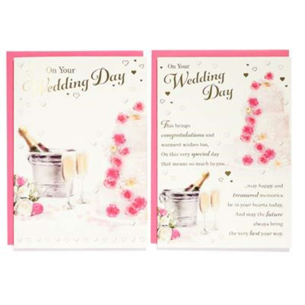 12pk Cards C50 Wedding Day - Tiger Feet Ireland