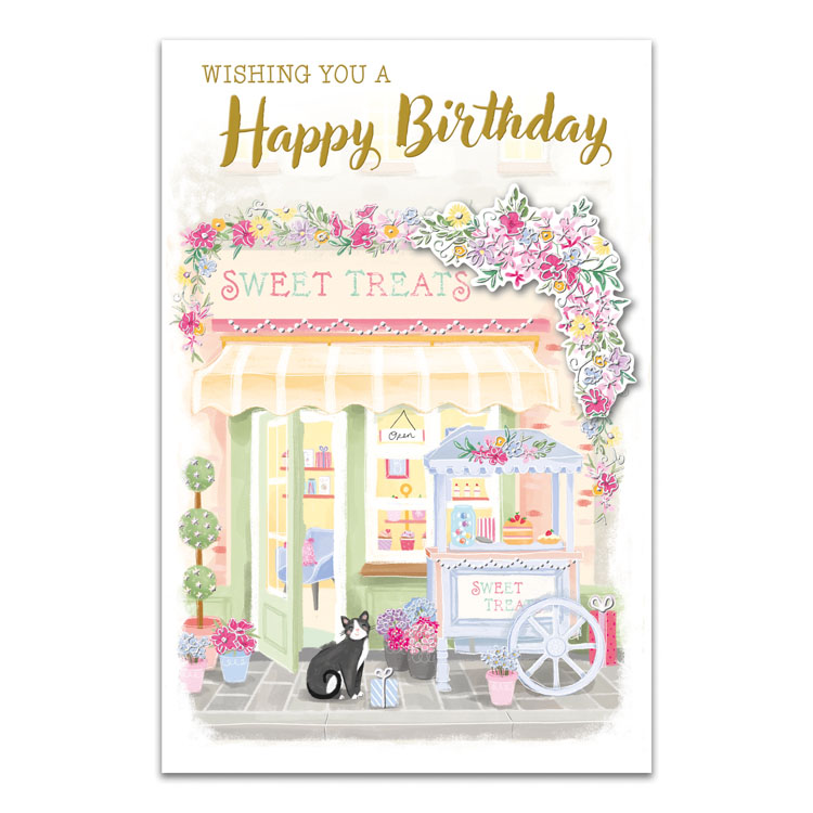 6pk Cards C75 Birthday Open - Tiger Feet Ireland