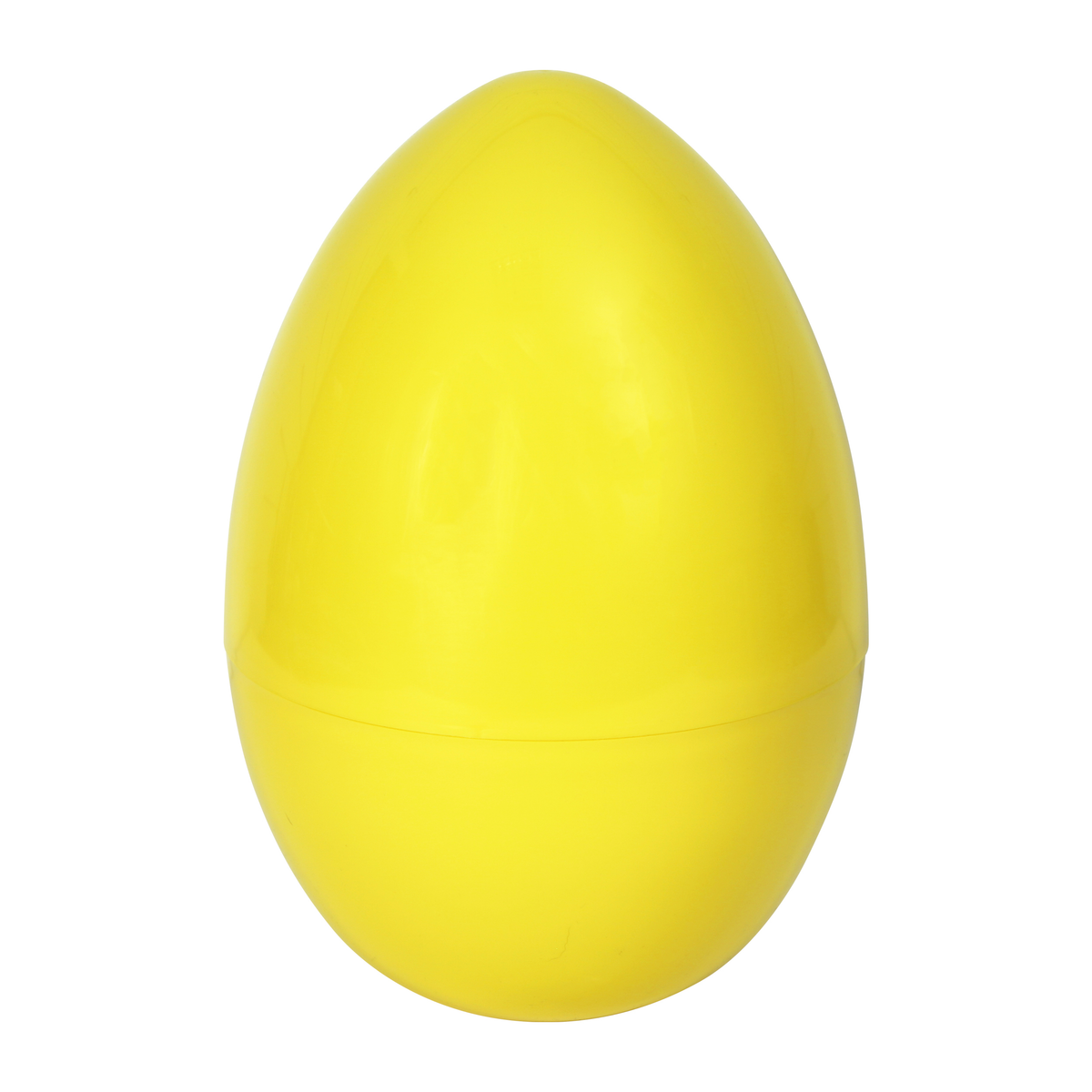 Plastic Egg Jumbo 14in Easter Yellow - Tiger Feet Ireland
