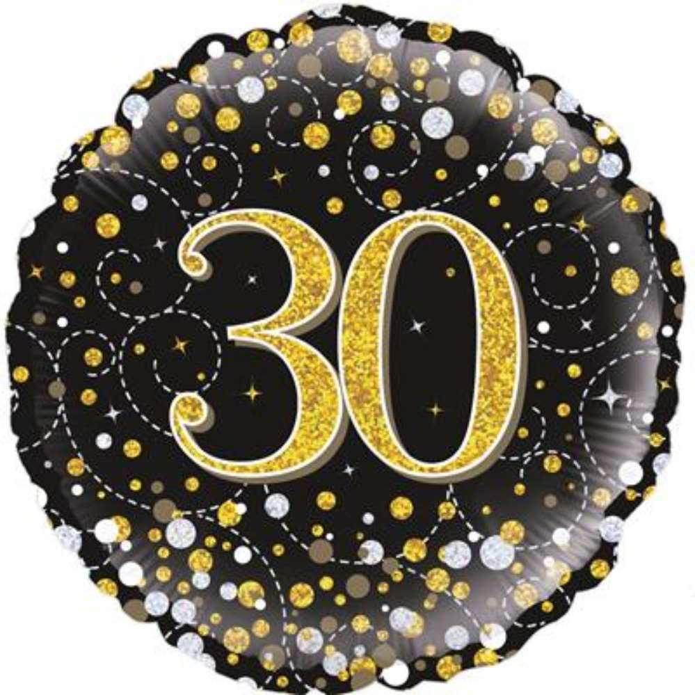 Foil Balloon 18" Round Age - Tiger Feet Ireland