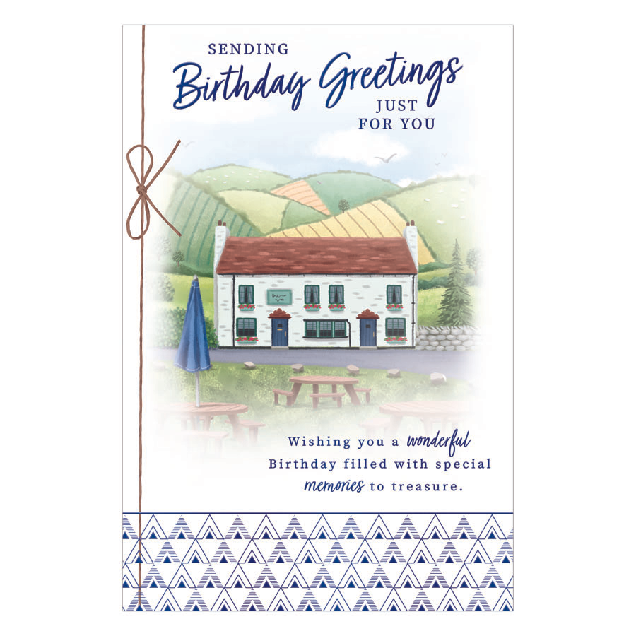 6pk Cards C75 Birthday Open - Tiger Feet Ireland