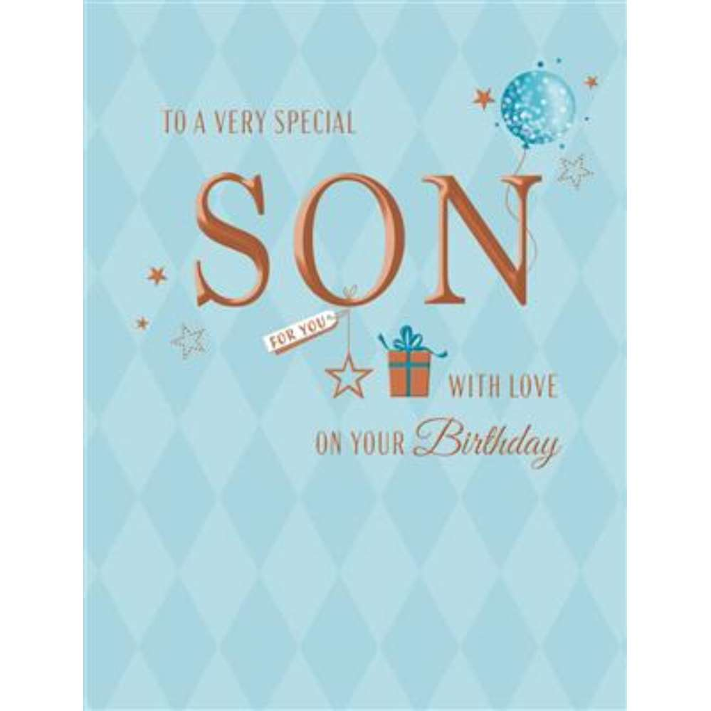 6pk Cards C50 Birthday Son - Tiger Feet Ireland