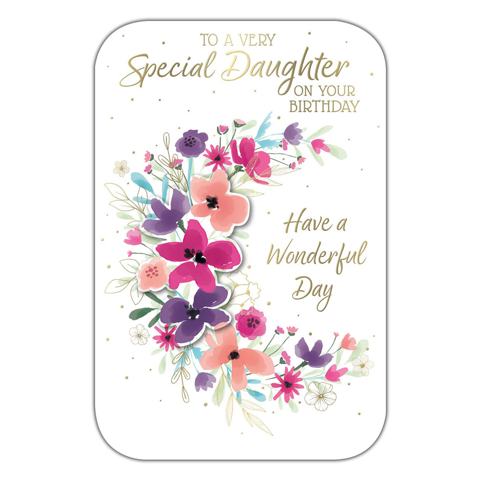 6pk Cards C75 Birthday Daughter - Tiger Feet Ireland