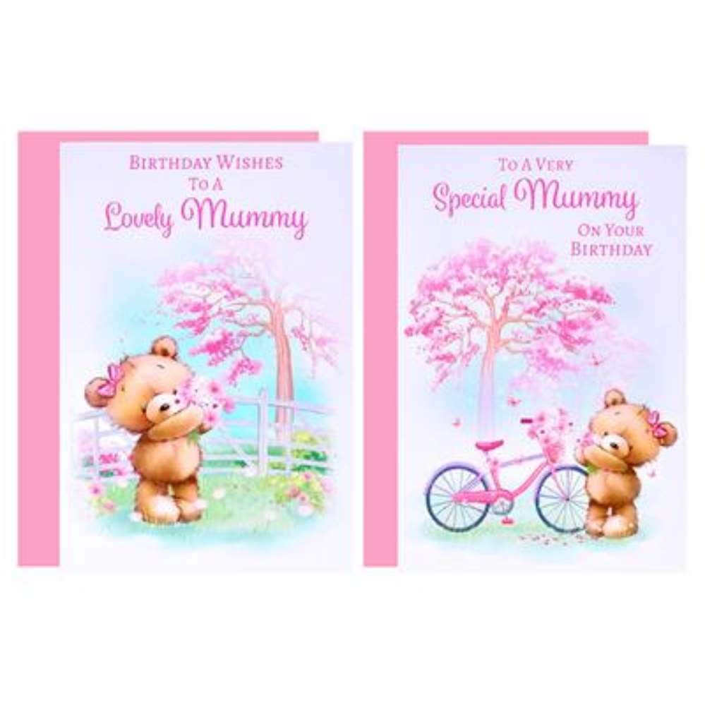 12pk Cards C50 Birthday Mummy - Tiger Feet Ireland