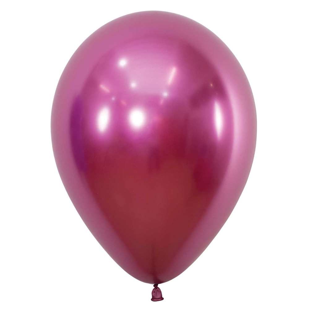 50ct Latex Balloon 12in Reflex Fuchsia Sempertex - Tiger Feet Ireland