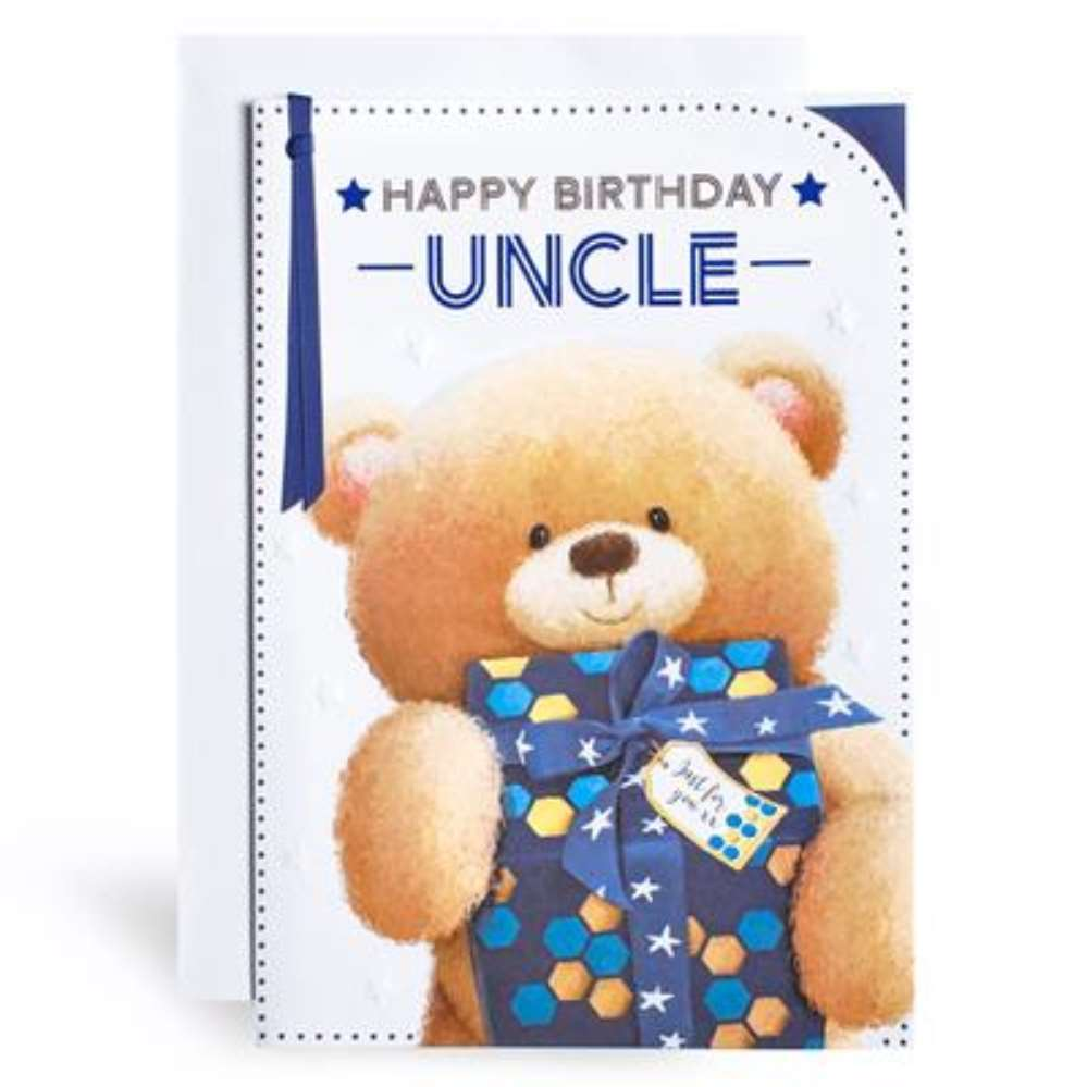 6pk Cards C90 Birthday Uncle - Tiger Feet Ireland
