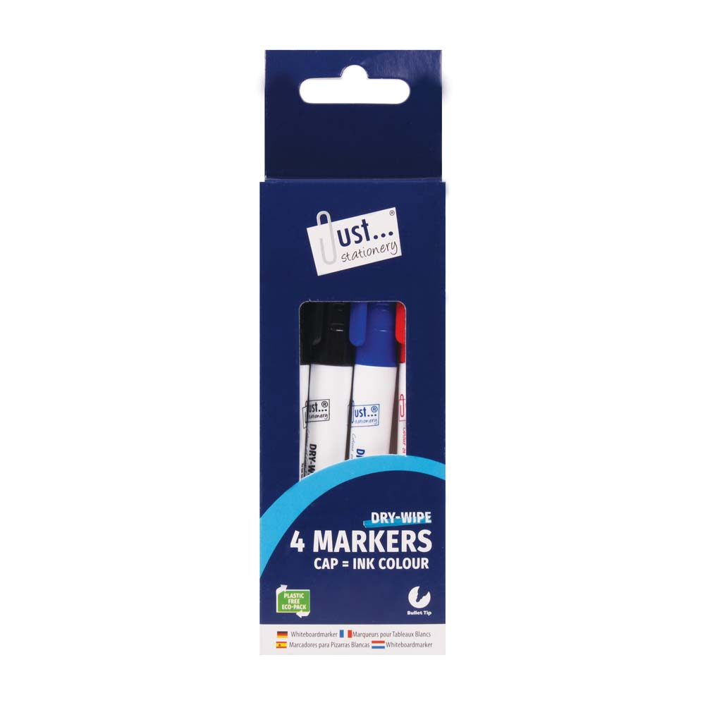 4 Board Markers Dry Wipe - Tiger Feet Ireland