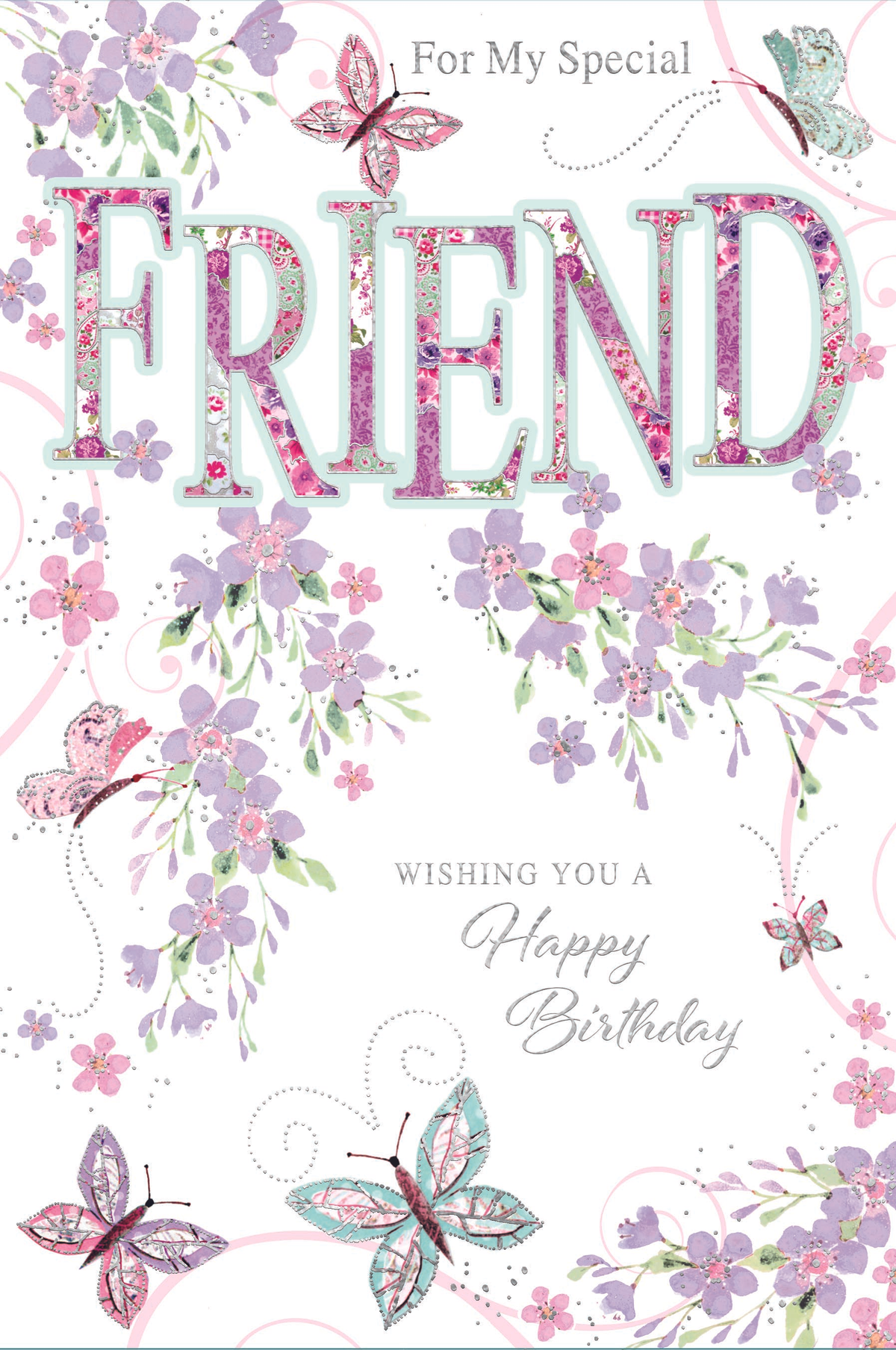 6pk Cards C75 Birthday Friend - Tiger Feet Ireland