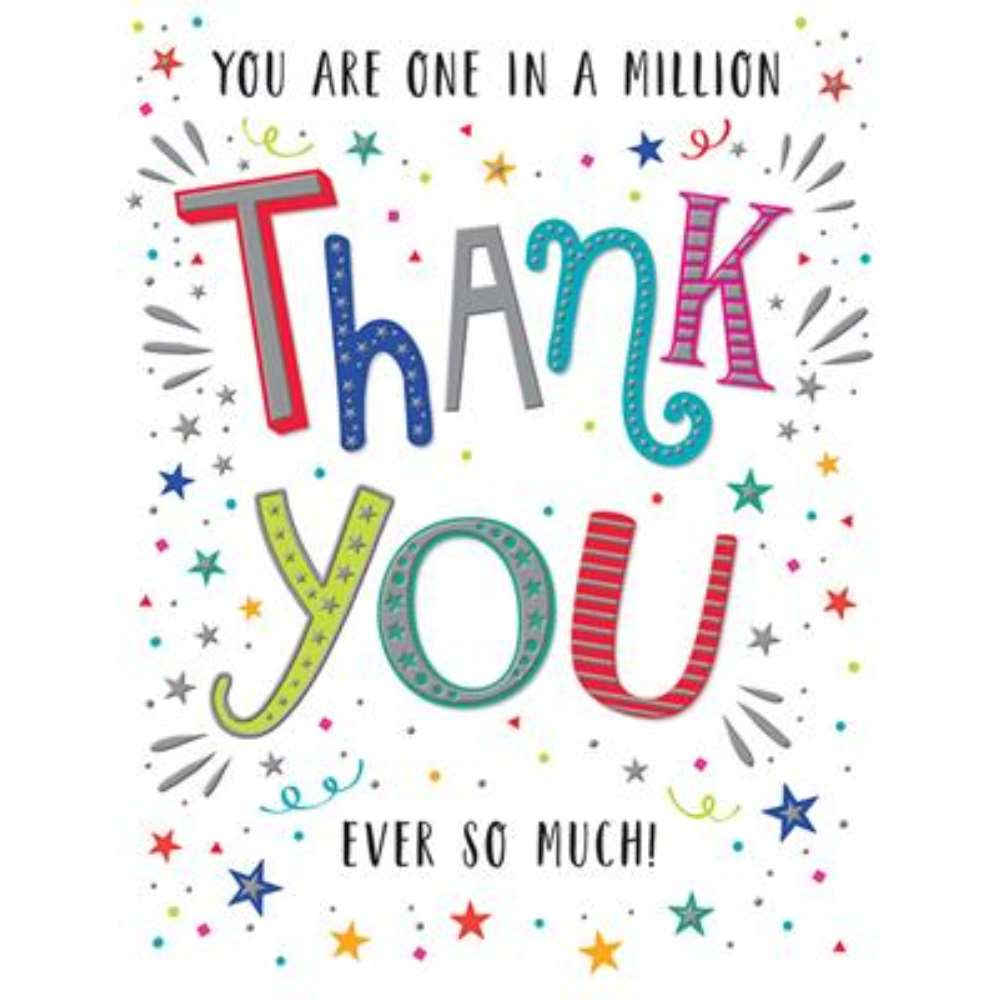 6pk Cards C50 Thank You - Tiger Feet Ireland