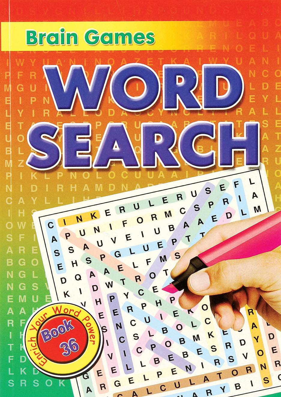 12pk Word Search Book 4asstd - Tiger Feet Ireland