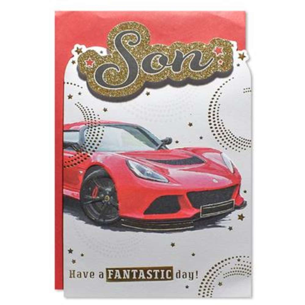 6pk Cards C75 Birthday Son - Tiger Feet Ireland
