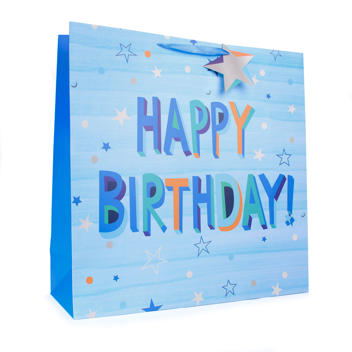 6pk Giant Square Gift Bags Text - Tiger Feet Ireland