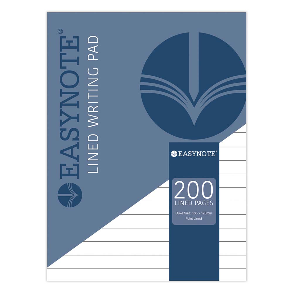 12pk Lined Duke Pad 200 Pages - Tiger Feet Ireland