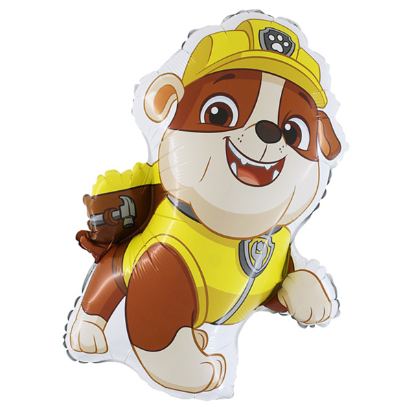 Foil Balloon 29" Supershape Paw Patrol Rubble - Tiger Feet Ireland