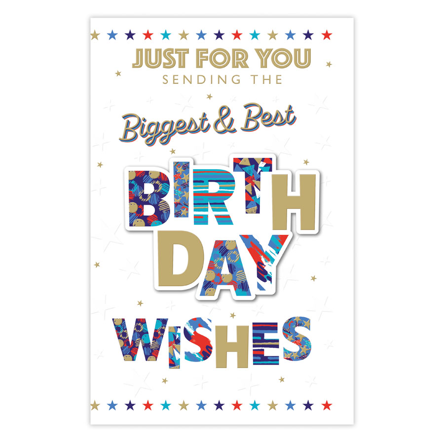 6pk Cards C375 Birthday Open - Tiger Feet Ireland