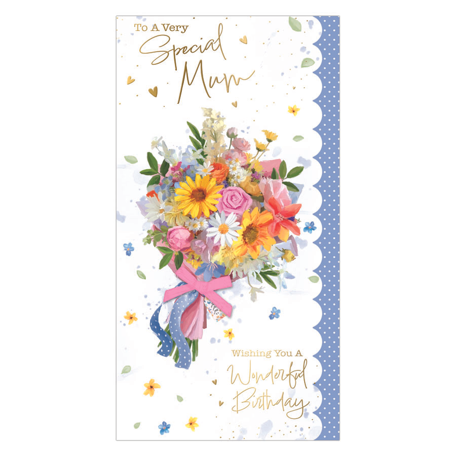 6pk Cards C55 Birthday Mum - Tiger Feet Ireland