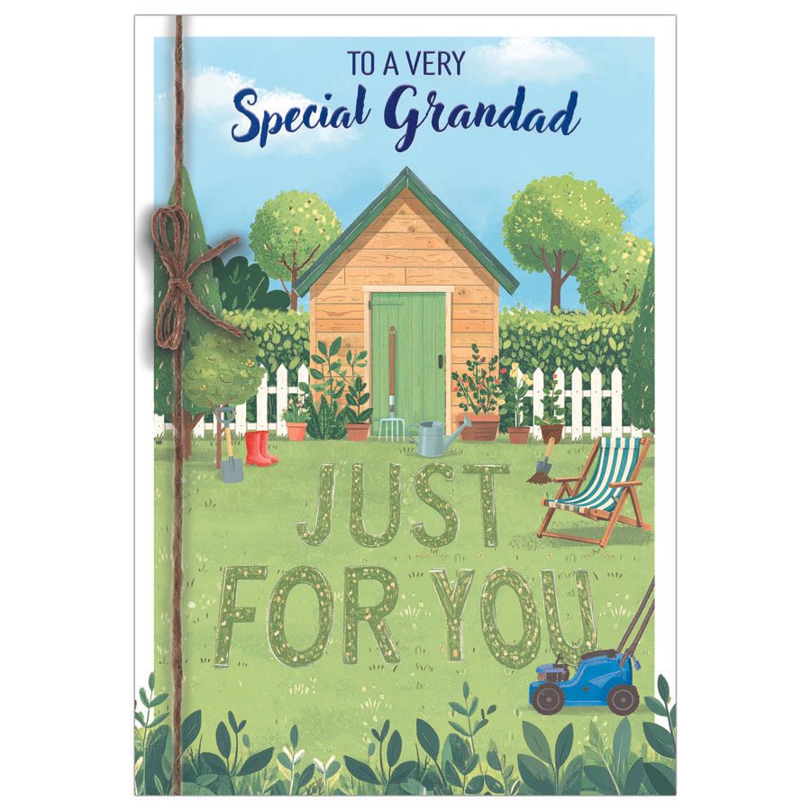 6pk Cards C50 Birthday Grandad - Tiger Feet Ireland